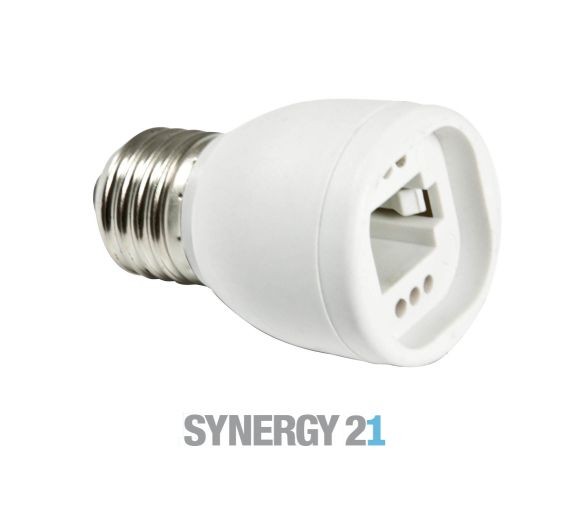 Synergy 21 LED Adapter for LED-Bulbs E27->G23/G24