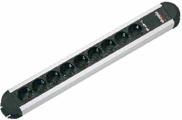 Bachmann Tischsteckdose, 9xDosen(CEE7)->Stecker(CEE7), 1, 75m