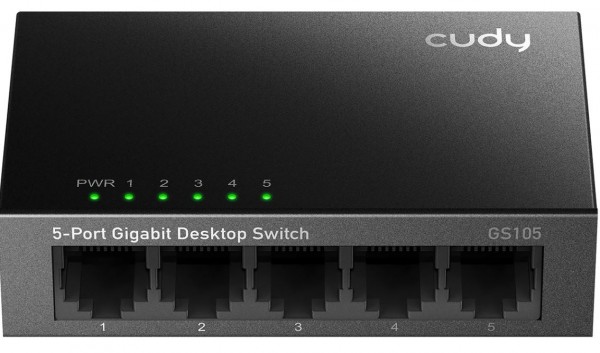 Cudy 5-Port Gigabit Metal Switch, GS105