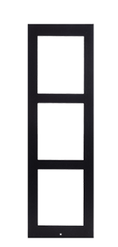 2N Zubehör EntryCom IP Verso zbh. Frontblende Aufputzrahmen (3 Module) **schwarz**