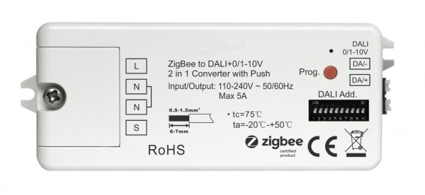 Synergy 21 LED Controller EOS 10 ZigBee to DALI Converter