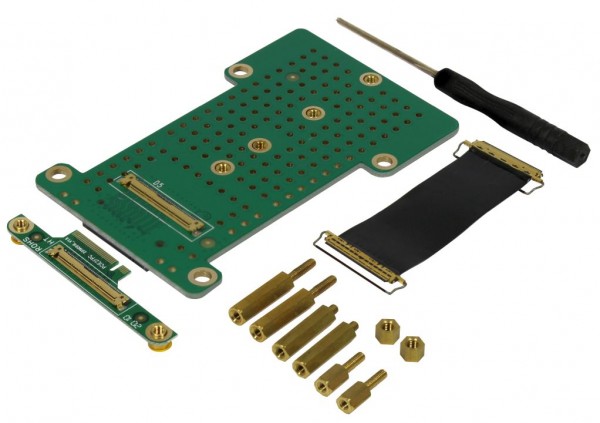 Rock Pi 4 zbh. M.2 Extend board