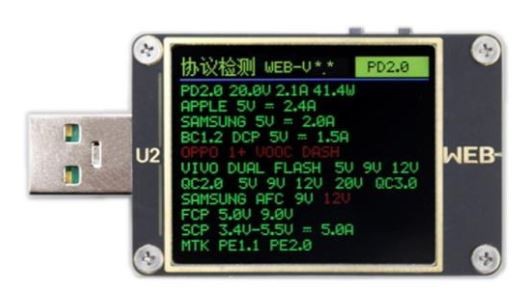Synergy 21 U2 eco - USB Tester for QC4.0+ PD3.0 high power DC Meter 4~24V 5A