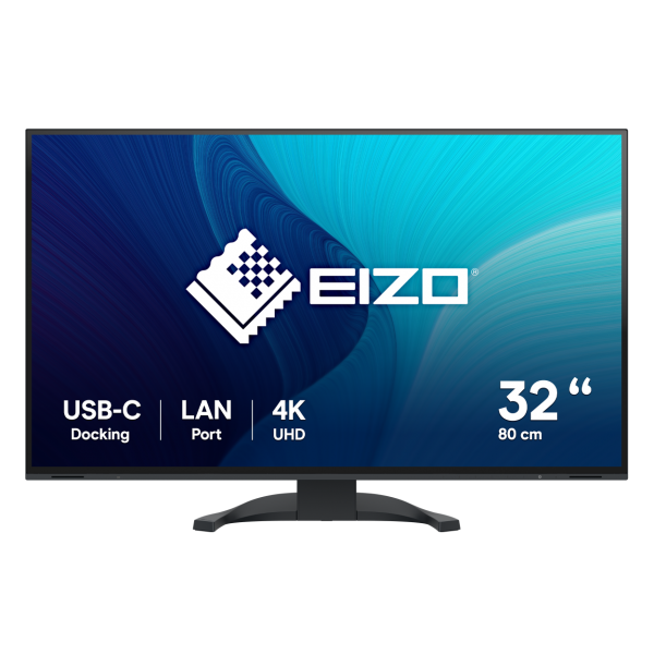 TFT 31,5&quot; EIZO FlexScan EcoView 4K UHD EV3240X-BK Monitor schwarz, IPS-Panel