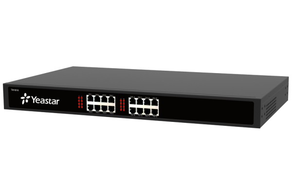 Yeastar VoIP-Gateway TA1610 16xFXO RJ11 bzw. 1xFXO RJ21