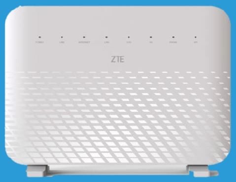 ZTE CPE H2640P AX6000 VDSL/ADSL2 Hybrid Gateway, Wi-Fi 6 802.11ax 6000Mbps