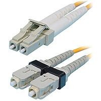 LWL-2-Faser-Patchk. 5mtr.LC-SC, 50/125u,OM2