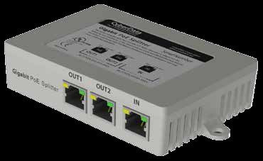 CyberData Networking - 2-Port PoE Gigaset Switch