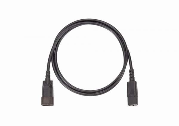 Bachmann Kabel, Verlängerung, Kupplung(C13)-&gt;Stecker(C14), 1.5m, schwarz,