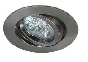 Synergy 21 LED retrofit GU10 / GX5, 3 recessed ceiling kit D07-silver