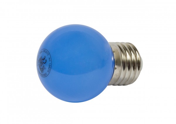 Synergy 21 LED retrofit E27 mini globe G45 blue 1 Watt for light chain