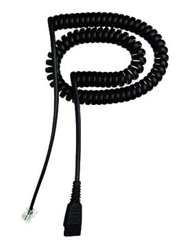 Jabra Kabel QD -> RJ10 Standard spiral