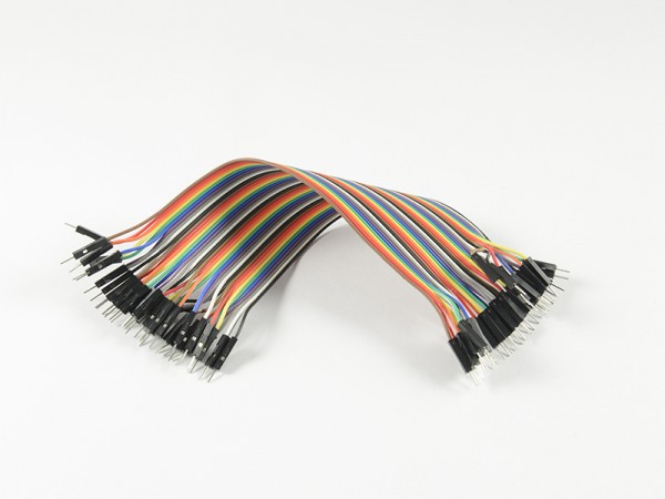ALLNET 4duino Kabel Dupont 40 PIN 20 Zentimeter Stecker-Stec
