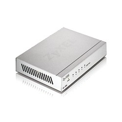 Zyxel Switch unmanaged Layer2 5 Port • 5x 1 GbE • Desktop • Lüfterlos • Metallgehäuse • GS-105BV5