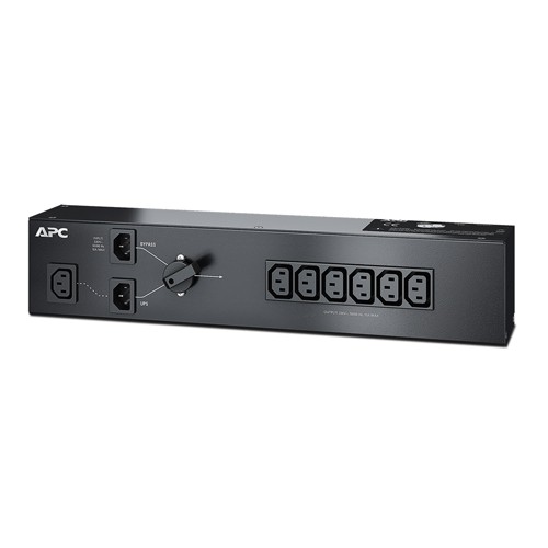 APC USV,zbh.Service By-Pass, extern/19&quot;, 10A, 6x IEC C13 Buchsen,