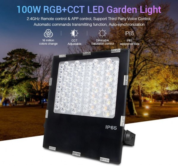 Synergy 21 LED floodlighter 100W RGB-WW (RGB-CCT) IP65 230V *Milight/Miboxer*