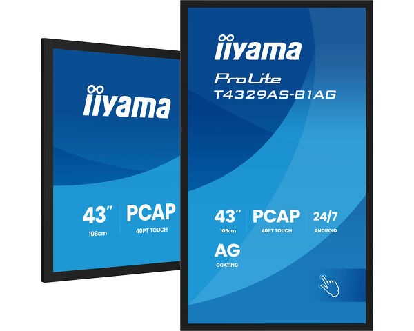 TFT-Touch 42,5&quot;/108,0cm iiyama ProLite T4329AS - 24/7 *schwarz*
