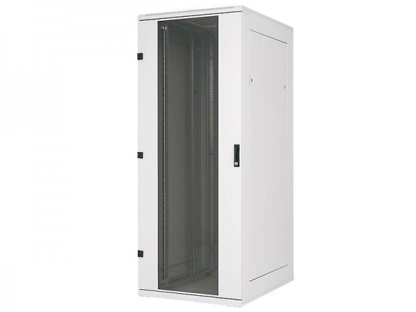 Triton 19&quot;Schrank 42HE, B800/T1000, Lichtgrau, Glastüre, bis 1500Kg,
