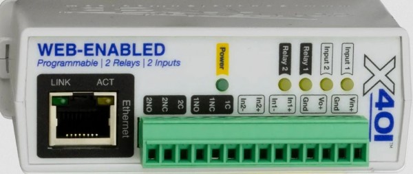 2N Zubehör EntryCom Externes IP Web Relais 2 Schaltausgänge