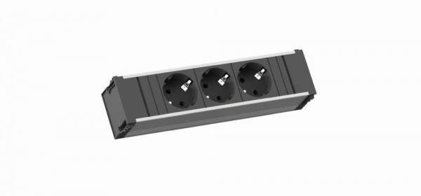 Bachmann CONI 3xSchutzkontaktdosen,