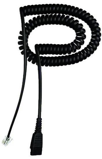 Jabra Kabel QD -&gt; RJ10 Lucent und Cisco 79xx spiral