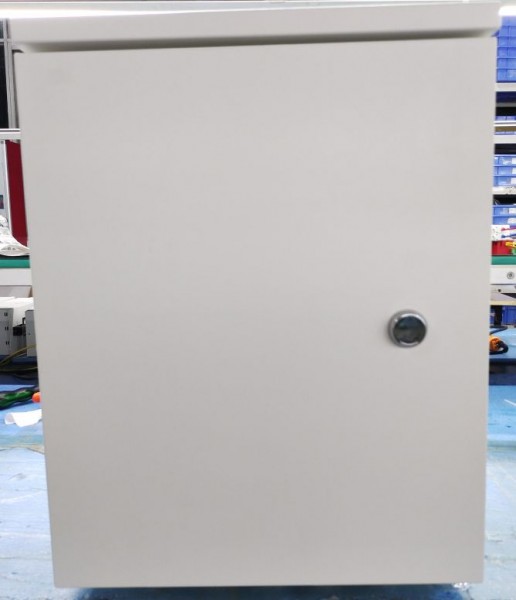 ALLNET DIN-RAIL wall mount enclosure, T220mm, light gray, IP66, SP, 16x M25 ALL-DIN-101-AC