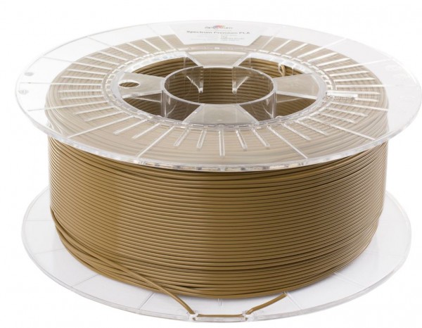 Spectrum 3D Filament / PLA Premium / 1,75mm / Military Khaki / Braun / 1kg