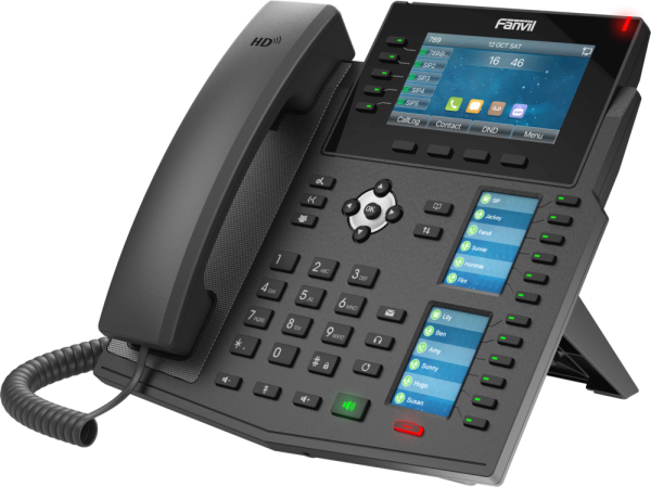 Fanvil X6U v2, High-end business phone with Gigabit / SIP / POE / Gigabit / USB-Port / Bluetooth