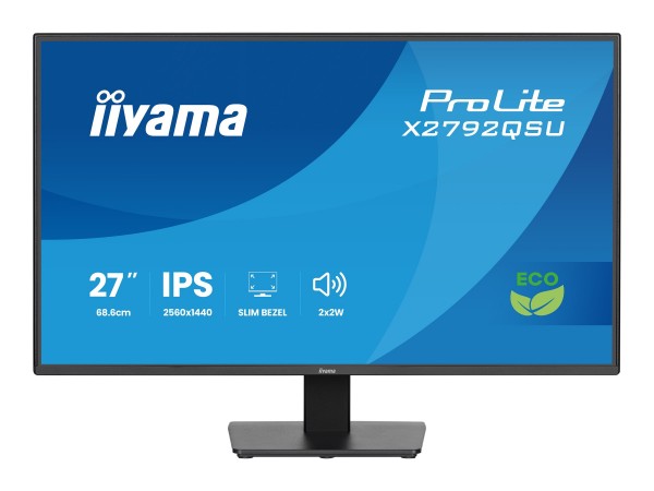 TFT 27,0&quot;/68,6cm iiyama ProLite X2792QSU *schwarz* 16:9