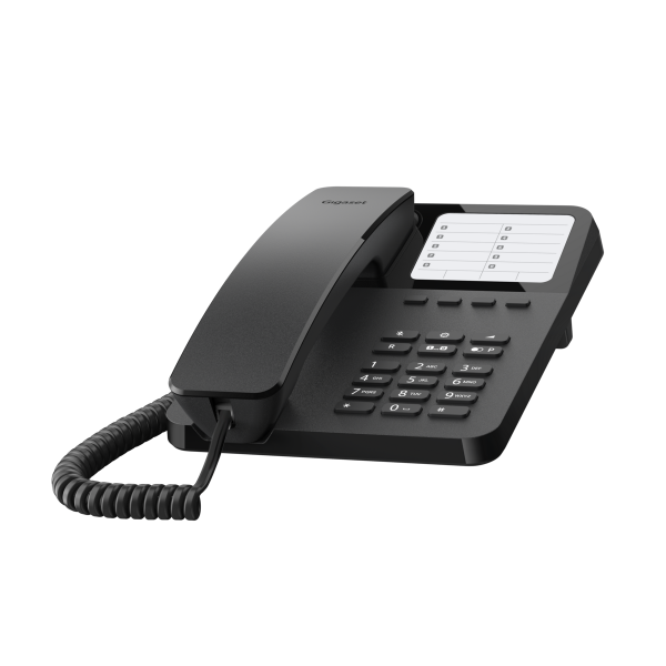Gigaset DESK 400 schwarz, anloges Telefon