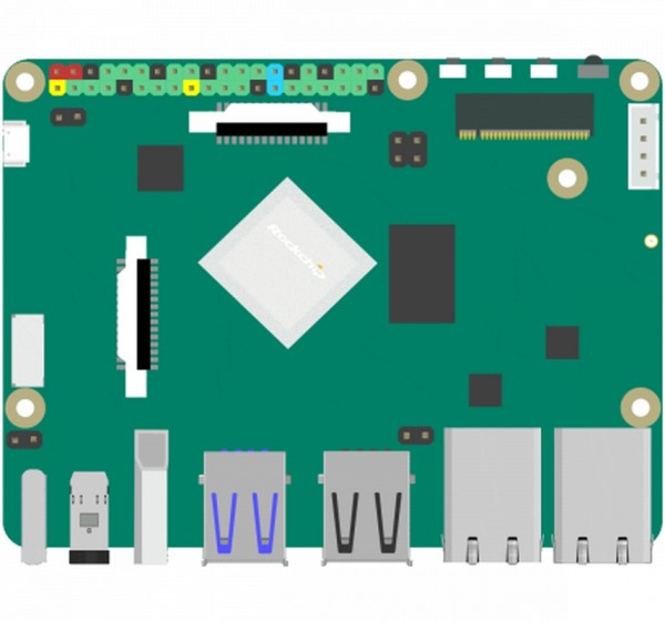 Radxa Rock 3B 8GB/64 RK3568 Quad-core Cortex-A55, frequency 2Ghz Mali G52 4GB LPDDR4