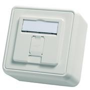 Telegärtner Dose Aufputz für 1xAMJ/AMJ-S-Mod./Kupplung AW 80 Telegärtner Dose Aufputz für 1xAMJ/AMJ-S-Mod./Kupplung AW 80