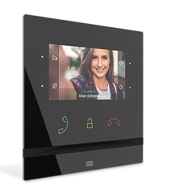 2N Innensprechstelle Indoor Compact für alle EntryCom*schwarz*