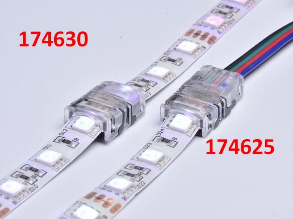 Synergy 21 LED FLEX-Streifen zub. Einfacher Anschluss von Streifen an Kabel 10mm RGB IP65/54