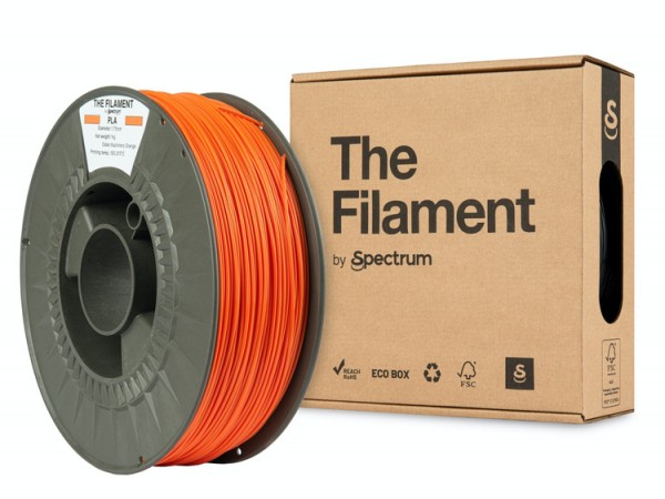 The Filament · PLA · MACHINERY ORANGE · 1.75mm · 1kg