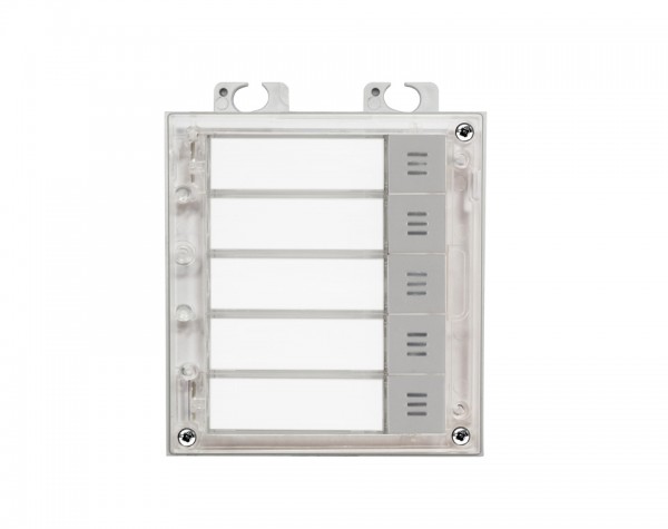 2N EntryCom (Helius) IP Verso - 5 nameplates module