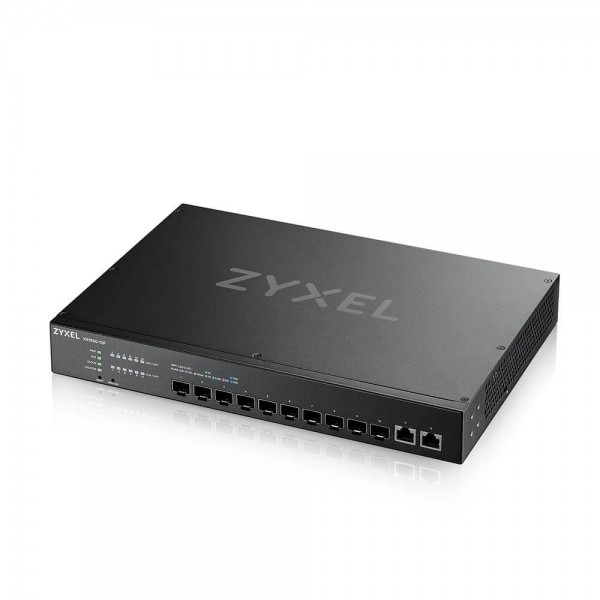 Zyxel Switch smart managed Layer2 12 Port • 2x 10 GbE • 10x SFP+ • 19&quot; • XS1930-12F