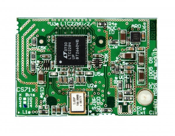 Cleverscope zbh. CS712U / Upgrade auf 100 MHz 12 bit Sampler