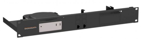 Rackmount.IT, Rack Mount Kit for Apple Mac Mini M4, 2x, UTP(ungeschirmte) Kupplung/Patchkabel,