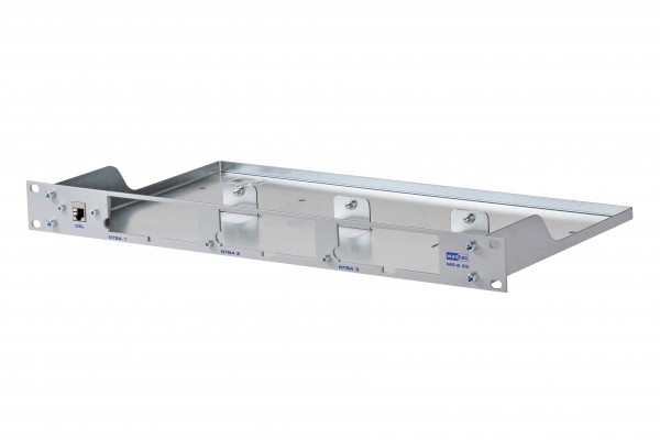 Montagewinkel 19" 1HE NTBA Eco MR-E 03 für 3 NTBA´s (kleine Ausführung)