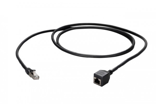 Patchkabel RJ45, CAT6A 500Mhz,10m, schwarz, S-STP(S/FTP), AWG26, Verlängerung Stecker/Buchse