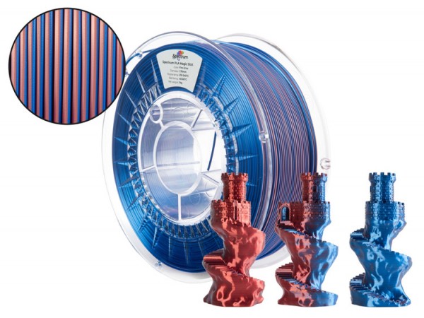 Filament Spectrum · PLA Magic SILK · FIRE &amp; ICE · 1.75mm · 1kg