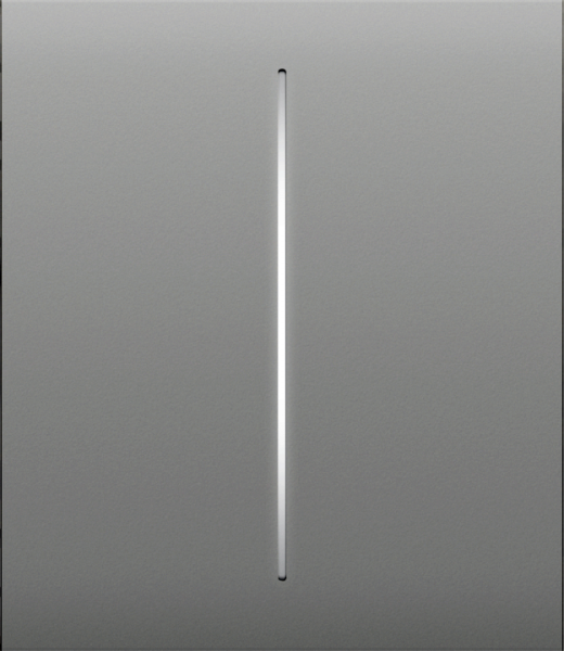 Ajax Homeautomation Zubehör LightSwitch CenterButton (2-gang) horizontal *weiß*