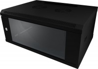 ALLNET 19"Wandgehäuse,  9HE, 1-teilig, T450mm, Schwarz, SMC- ALLNET 19"Wandgehäuse,  9HE, 1-teilig, T450mm, Schwarz, SMC-