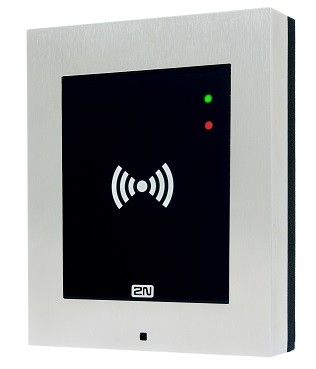 2N IP Verso Touch keypad &amp; Bluetooth &amp; RFID reader 125kHz, secured 13.56MHz, NFC, PICard compatible
