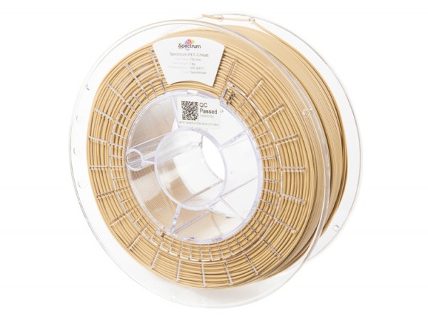 Filament Spectrum · PET-G MATT · SAND KHAKI (RAL 1001) · 1.75mm · 1kg