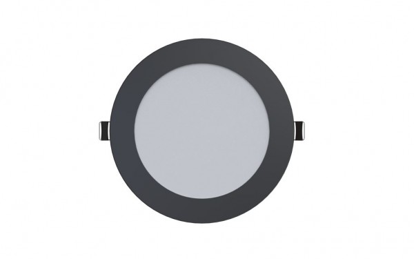 Synergy 21 LED Ultra Slim LED Panel Light V6 9W dual white (CCT) Schwarz