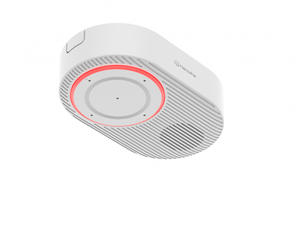 Hanwha Vision IP Audio System Deckeneinbaulautsprecher Beacon SPS-A100M