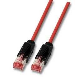 Patchkabel RJ45, CAT6 900Mhz, 1m rot, S-STP(S/FTP)-PUR, ND-UC900+TM21, Industrietauglich(PUR),