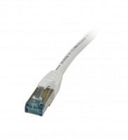 Patchkabel RJ45, CAT6A 500Mhz,  0.5m, weiss, S-STP(S/FTP), TPE/LSZH(Superflex), AWG26, Synergy 21 Patchkabel RJ45, CAT6A 500Mhz,  0.5m, weiss, S-STP(S/FTP), TPE/LSZH(Superflex), AWG26, Synergy 21